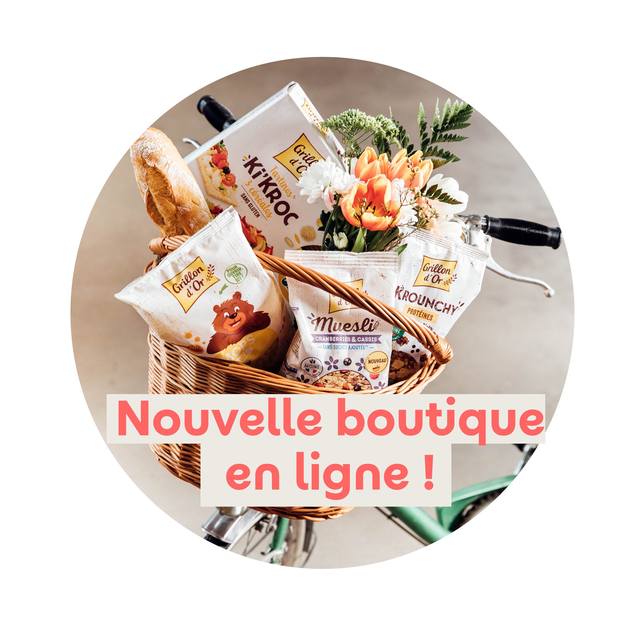 Notre marque Grillon d’Or ouvre sa boutique en ligne ! 