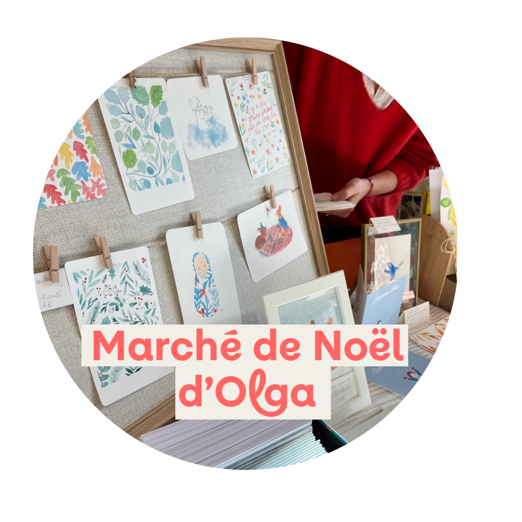 Organisation d’un marché de Noël chez Olga