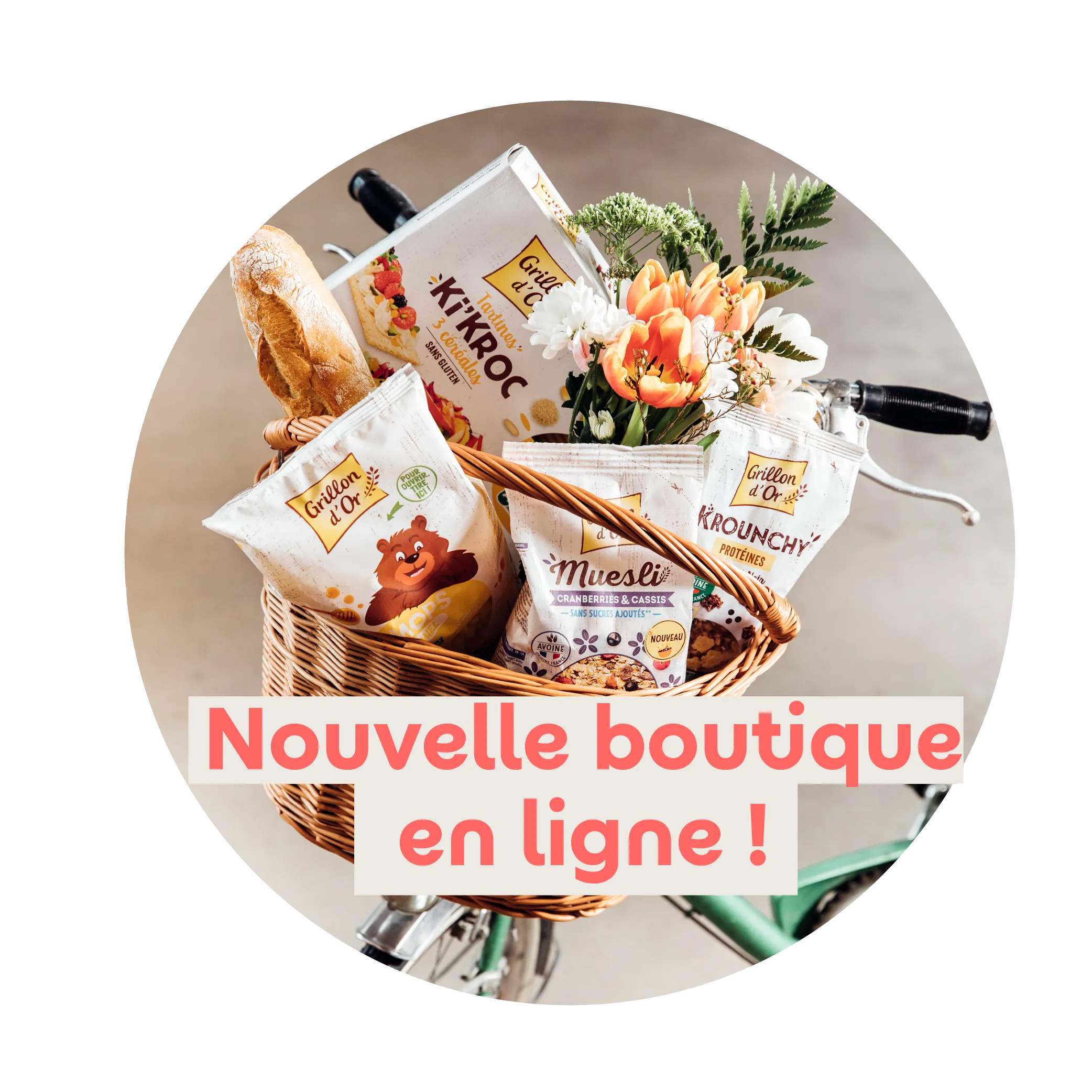 Notre marque Grillon d’Or ouvre sa boutique en ligne ! 