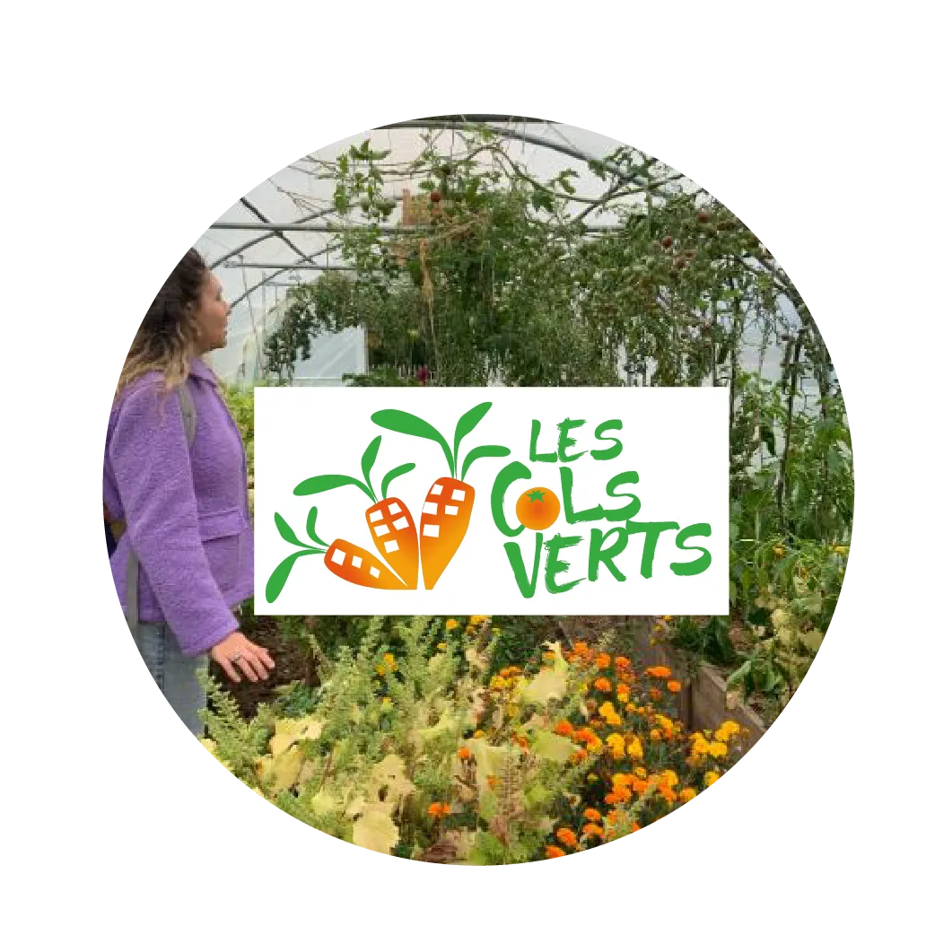 Olga en visite chez l’association Les Cols Verts