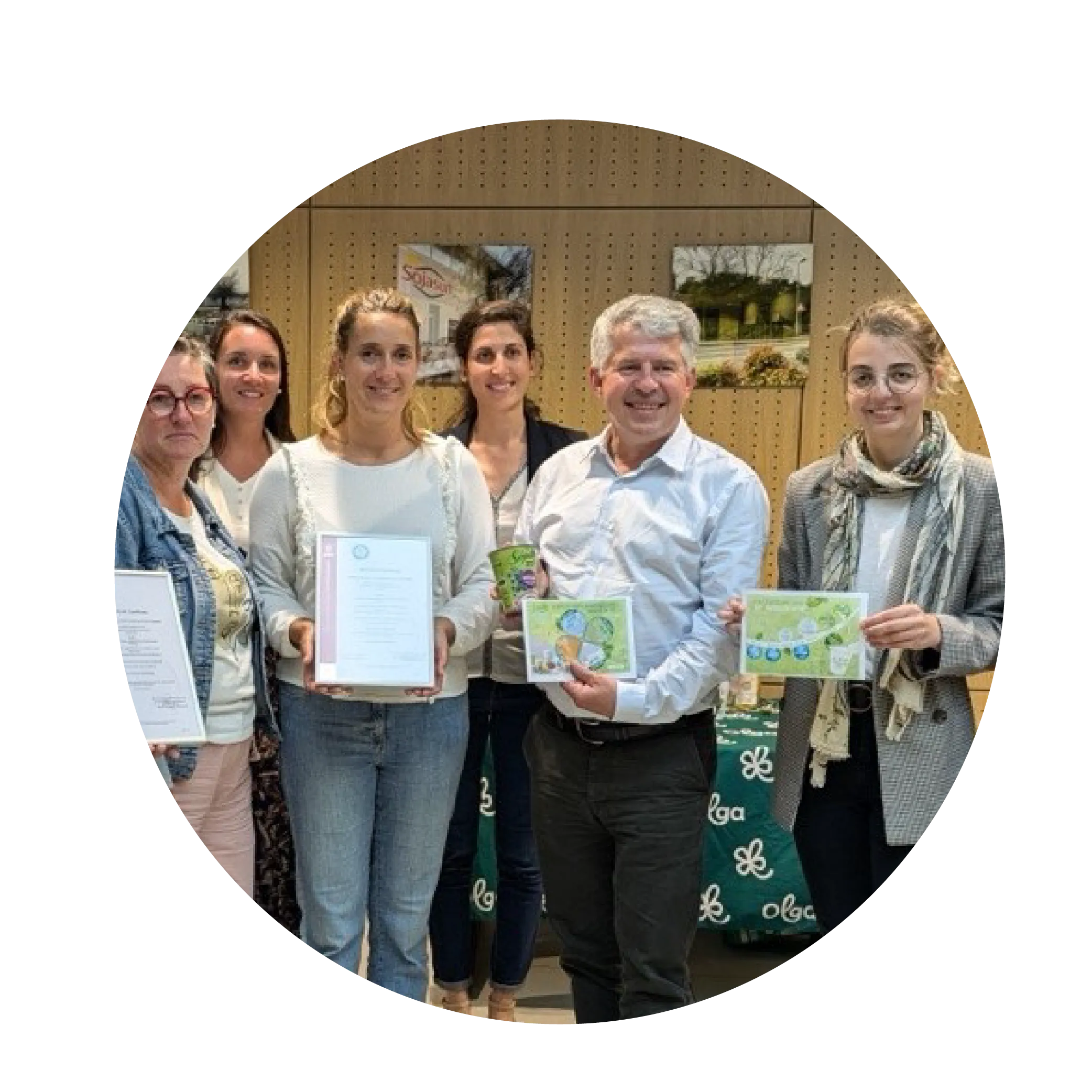 Olga est certifiée ISCC Plus  