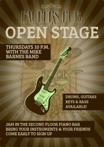 Open Stage Poster      