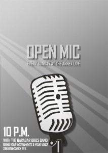 Open Mic Poster      